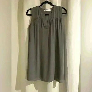 Women’s Gray The  Impeccable Pig V- Cut Dress